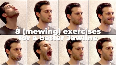 Mewing & Jawline Exercises .